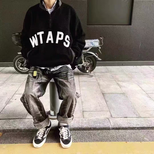 WTAPS PLAYER 02/JACKET.POLY 立領半拉鍊搖粒絨套頭衛衣夾克秋冬 WTAPS PLAYER 02/JACKET.POLY 立領半拉鍊搖粒絨套頭衛衣夾克秋冬