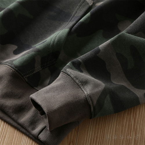 2025秋冬新款耐磨時尚寬松迷彩套頭連帽衛衣男士百搭休閒長袖上衣 2025秋冬新款耐磨時尚寬松迷彩套頭連帽衛衣男士百搭休閒長袖上衣