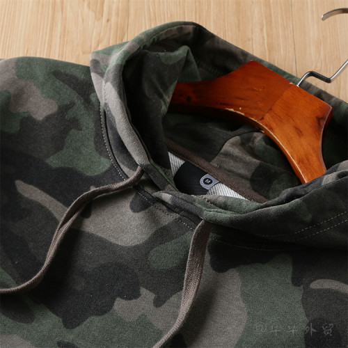 2025秋冬新款耐磨時尚寬松迷彩套頭連帽衛衣男士百搭休閒長袖上衣 2025秋冬新款耐磨時尚寬松迷彩套頭連帽衛衣男士百搭休閒長袖上衣