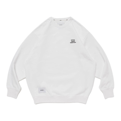  WTAPS西山徹日系潮牌秋冬寬鬆休閒刺綉字母套頭毛圈長袖衛衣