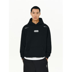 ATRY連帽衛衣男款秋季潮牌美式寬松灰色重磅刺綉情侶裝帽衫外套女