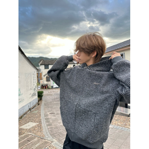 美式高街條紋連帽衛衣男款秋季潮牌寬松情侶裝青少年加厚純棉外套 美式高街條紋連帽衛衣男款秋季潮牌寬松情侶裝青少年加厚純棉外套