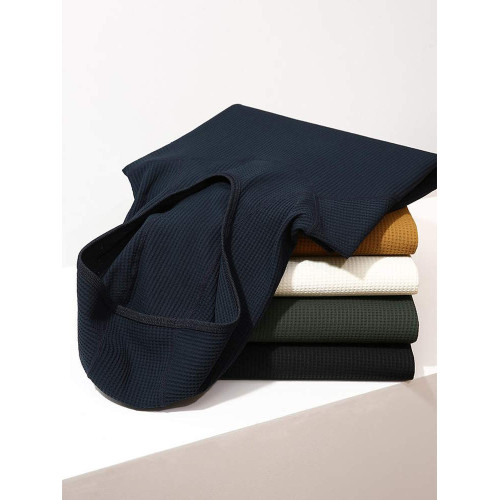 重磅華夫格！意大利Leavo Johnson 春秋男士情侶高領連帽套頭衛衣