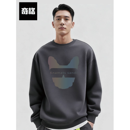 男士美式重磅衛衣秋季衣服圓領長袖上衣潮牌2025新款春秋大碼男裝 男士美式重磅衛衣秋季衣服圓領長袖上衣潮牌2025新款春秋大碼男裝