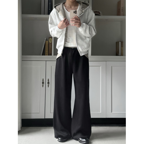 Xanvas雙面穿千鳥格拉鍊衛衣帽衫老錢風短寬百搭開衫外套cleanfit Xanvas雙面穿千鳥格拉鍊衛衣帽衫老錢風短寬百搭開衫外套cleanfit