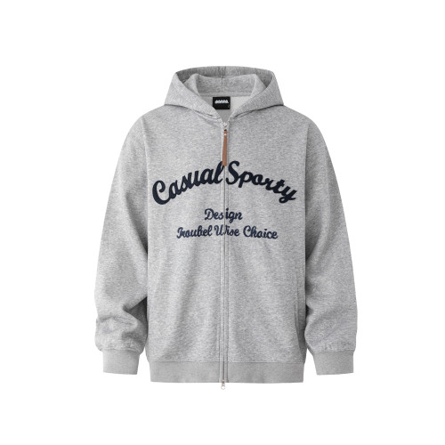 MRCYC字母刺綉連帽開衫衛衣男士秋季寬松百搭外套韓系學院風穿搭 MRCYC字母刺綉連帽開衫衛衣男士秋季寬松百搭外套韓系學院風穿搭