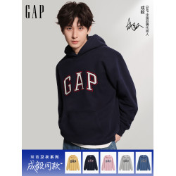 【成毅同款】Gap 常青衛衣系列 休閒連帽衛衣 男女同款