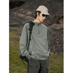 悟空有貨戶外速乾衣防曬長袖T恤男女寬松百搭運動徒步休閒訓練服