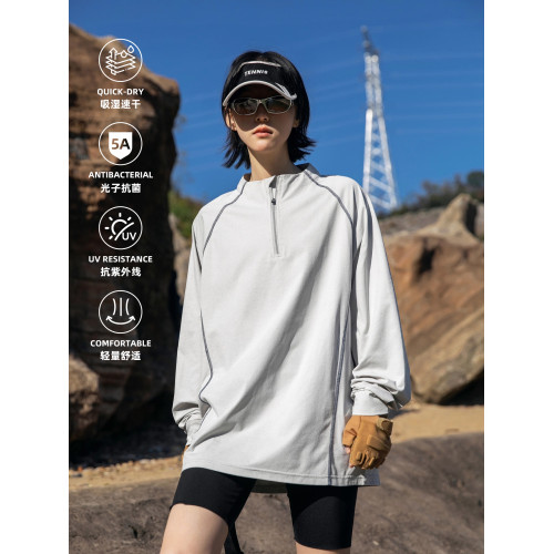 悟空有貨戶外速乾衣防曬長袖T恤男女寬松百搭運動徒步休閒訓練服 悟空有貨戶外速乾衣防曬長袖T恤男女寬松百搭運動徒步休閒訓練服