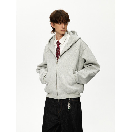 男道cleanfit短款500G重磅加絨連帽衛衣拉鍊開衫外套男女休閒上衣 男道cleanfit短款500G重磅加絨連帽衛衣拉鍊開衫外套男女休閒上衣