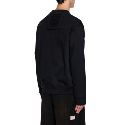 原創25SS秋冬新款刺綉字母寬松圓領衛衣男