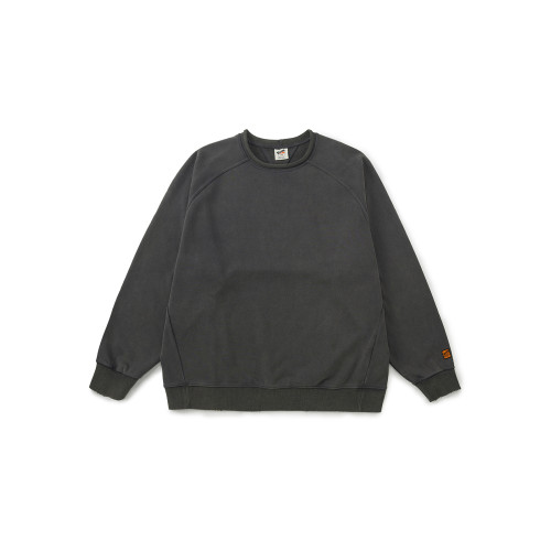 Broshood 25AW 日系寬松基礎百搭沙洗做舊插肩袖卷領圓領套頭衛衣 Broshood 25AW 日系寬松基礎百搭沙洗做舊插肩袖卷領圓領套頭衛衣