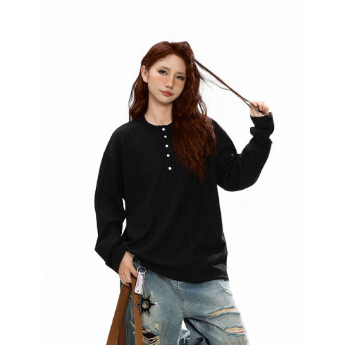 美式vibe休閒百搭衛衣男士ins運動簡約青少年潮流春秋時尚長袖T恤 美式vibe休閒百搭衛衣男士ins運動簡約青少年潮流春秋時尚長袖T恤