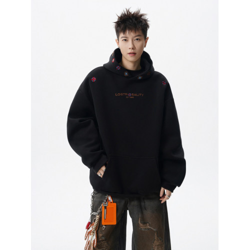 設計感民族風刺綉衛衣男秋季高街百搭寬松連帽衫潮牌休閒情侶上衣 設計感民族風刺綉衛衣男秋季高街百搭寬松連帽衫潮牌休閒情侶上衣