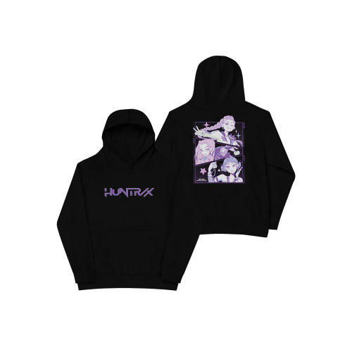 Demon Hunters K POP 獵魔女團動漫卡通美式高街男女寬松連帽衛衣 Demon Hunters K POP 獵魔女團動漫卡通美式高街男女寬松連帽衛衣