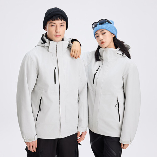 2025新款沖鋒衣男女同款三合一可拆卸戶外防風防水登山服外套 2025新款沖鋒衣男女同款三合一可拆卸戶外防風防水登山服外套