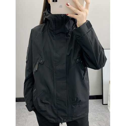 戶外沖鋒衣外套女款2025秋冬新款三合一可拆卸防風防水情侶登山服 戶外沖鋒衣外套女款2025秋冬新款三合一可拆卸防風防水情侶登山服