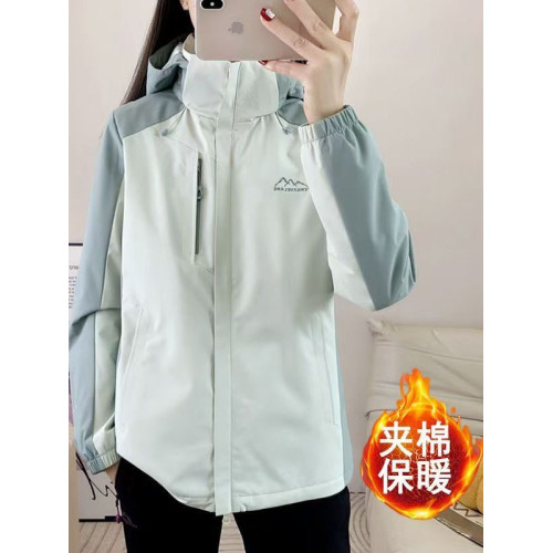 風雪狼沖鋒衣女秋冬季加絨保暖防風外套男大碼登山服加棉沖鋒衣 風雪狼沖鋒衣女秋冬季加絨保暖防風外套男大碼登山服加棉沖鋒衣