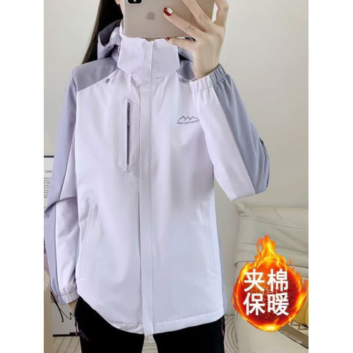 風雪狼沖鋒衣女秋冬季加絨保暖防風外套男大碼登山服加棉沖鋒衣 風雪狼沖鋒衣女秋冬季加絨保暖防風外套男大碼登山服加棉沖鋒衣