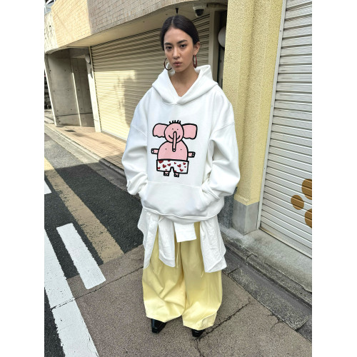 ANTERIOR LOVED 多色小象印花原創寬鬆衛衣 ANTERIOR LOVED 多色小象印花原創寬鬆衛衣