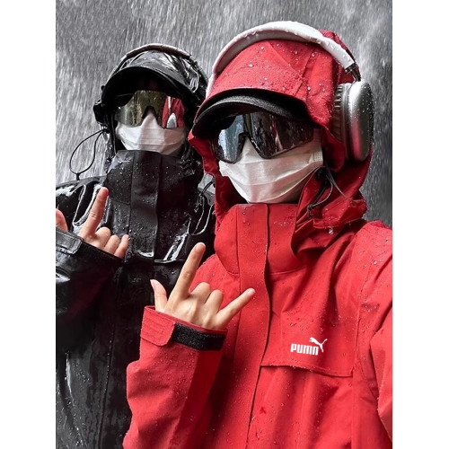 奧萊折釦硃雀紅戶外沖鋒衣女新款抓絨三合一外套男防風防水登山服 奧萊折釦硃雀紅戶外沖鋒衣女新款抓絨三合一外套男防風防水登山服