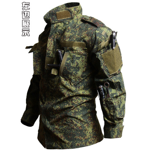 俄軍俄羅斯迷彩服軟殼沖鋒衣套裝男戶外釣魚防風戰術小綠人公髮 俄軍俄羅斯迷彩服軟殼沖鋒衣套裝男戶外釣魚防風戰術小綠人公髮