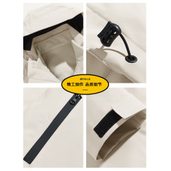 拓外沖鋒衣男士2025新款秋冬季三合一可拆卸戶外防風防水女登山服