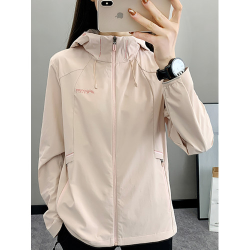春秋單層軟殼沖鋒衣女透氣彈力運動夾克戶外防風防水徒步登山外套 春秋單層軟殼沖鋒衣女透氣彈力運動夾克戶外防風防水徒步登山外套