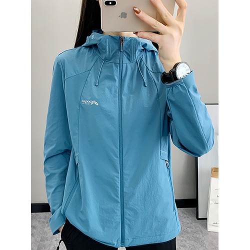 春秋單層軟殼沖鋒衣女透氣彈力運動夾克戶外防風防水徒步登山外套 春秋單層軟殼沖鋒衣女透氣彈力運動夾克戶外防風防水徒步登山外套