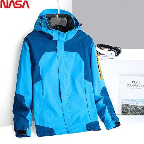 NASA沖鋒衣外套大碼男裝胖哥哥防風保暖胖子加肥加大夾克300斤8XL NASA沖鋒衣外套大碼男裝胖哥哥防風保暖胖子加肥加大夾克300斤8XL