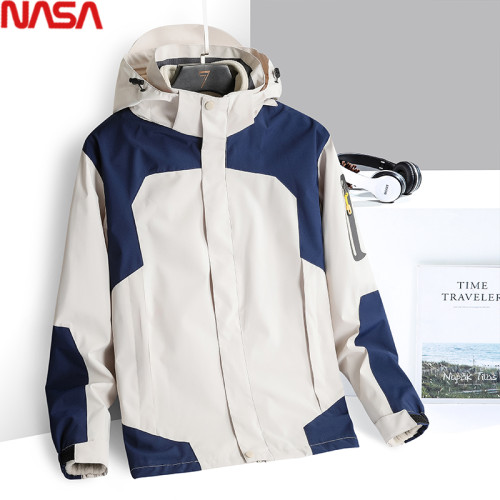 NASA沖鋒衣外套大碼男裝胖哥哥防風保暖胖子加肥加大夾克300斤8XL NASA沖鋒衣外套大碼男裝胖哥哥防風保暖胖子加肥加大夾克300斤8XL