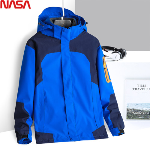 NASA沖鋒衣外套大碼男裝胖哥哥防風保暖胖子加肥加大夾克300斤8XL NASA沖鋒衣外套大碼男裝胖哥哥防風保暖胖子加肥加大夾克300斤8XL