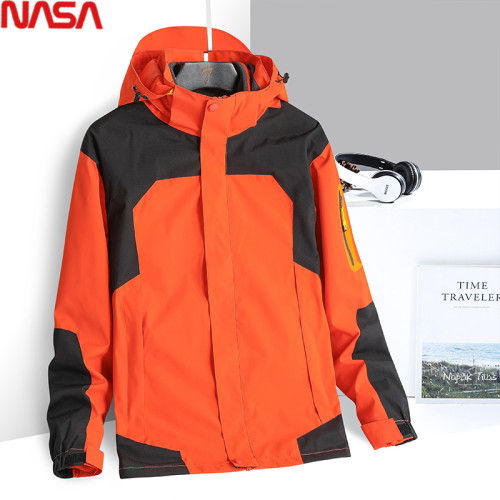 NASA沖鋒衣外套大碼男裝胖哥哥防風保暖胖子加肥加大夾克300斤8XL NASA沖鋒衣外套大碼男裝胖哥哥防風保暖胖子加肥加大夾克300斤8XL