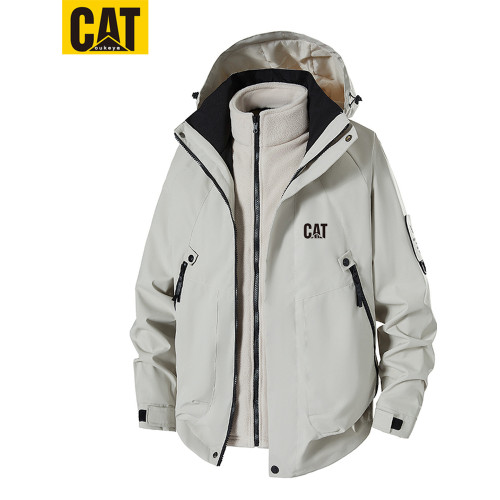 沖鋒衣男防風防水cat/卡特2025男女三合一可拆卸登山服情侶外套潮 沖鋒衣男防風防水cat/卡特2025男女三合一可拆卸登山服情侶外套潮