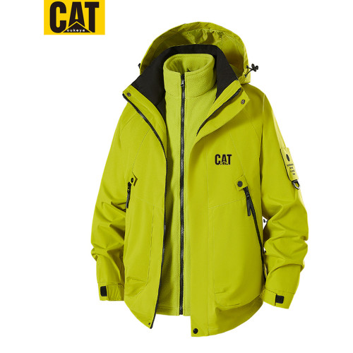 沖鋒衣男防風防水cat/卡特2025男女三合一可拆卸登山服情侶外套潮 沖鋒衣男防風防水cat/卡特2025男女三合一可拆卸登山服情侶外套潮