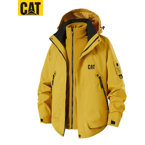 沖鋒衣男防風防水cat/卡特2025男女三合一可拆卸登山服情侶外套潮 沖鋒衣男防風防水cat/卡特2025男女三合一可拆卸登山服情侶外套潮