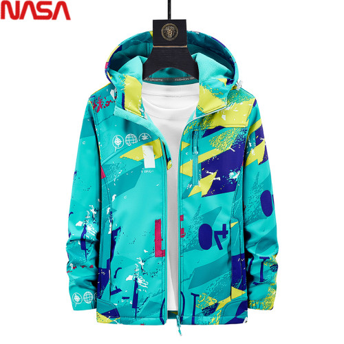 NASA加肥加大碼沖鋒衣男女款夾克外套迷彩秋冬季加絨保暖胖子8XL7 NASA加肥加大碼沖鋒衣男女款夾克外套迷彩秋冬季加絨保暖胖子8XL7
