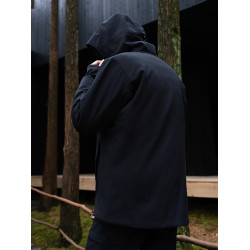 聽海解衣台州鳥家平替GM軟殼沖鋒衣男夾克連帽徒步登山外套