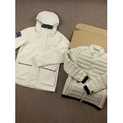 戶外冬季羽絨內膽沖鋒衣女輕量兩件套防風雨防寒登山徒步休閒外套