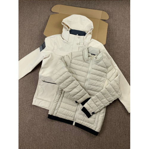 戶外冬季羽絨內膽沖鋒衣女輕量兩件套防風雨防寒登山徒步休閒外套 戶外冬季羽絨內膽沖鋒衣女輕量兩件套防風雨防寒登山徒步休閒外套