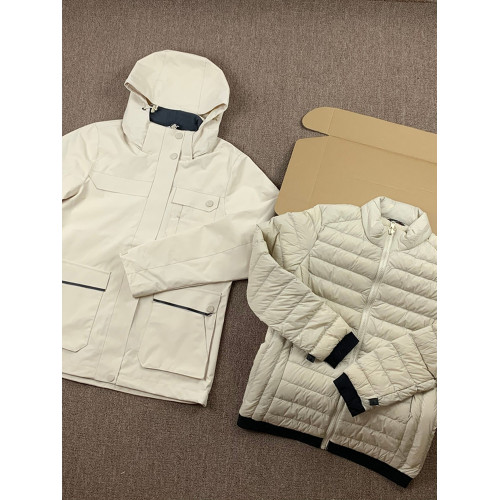 戶外冬季羽絨內膽沖鋒衣女輕量兩件套防風雨防寒登山徒步休閒外套 戶外冬季羽絨內膽沖鋒衣女輕量兩件套防風雨防寒登山徒步休閒外套