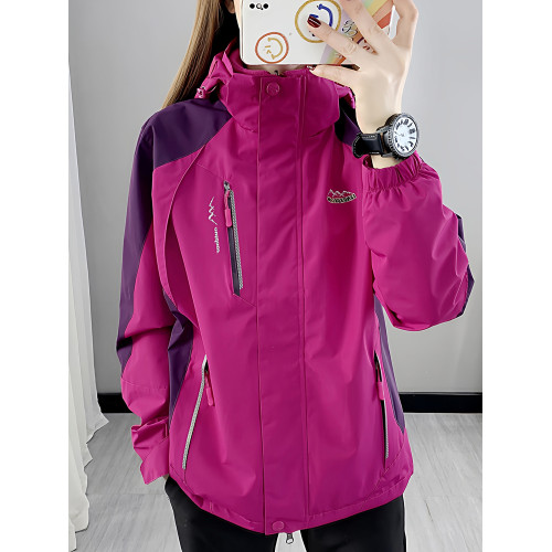 沖鋒衣三合一女冬季加絨加厚中老年可拆卸抓絨衣媽媽外套登山服男 沖鋒衣三合一女冬季加絨加厚中老年可拆卸抓絨衣媽媽外套登山服男