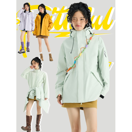 駱駱戶外之家戶外防風防水三合一男女可拆卸兩件套沖鋒衣女登山服 駱駱戶外之家戶外防風防水三合一男女可拆卸兩件套沖鋒衣女登山服