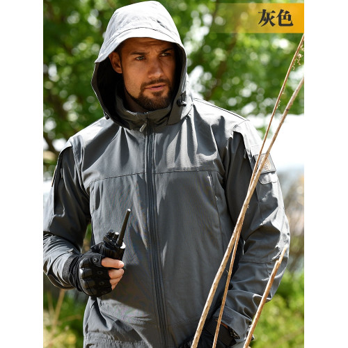 戶外輕量化軟殼外套男女 防風防雨水加絨黑色保暖沖鋒衣戰術迷彩 戶外輕量化軟殼外套男女 防風防雨水加絨黑色保暖沖鋒衣戰術迷彩