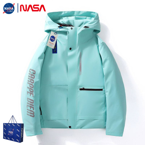 NASA男女士戶外沖鋒衣春秋冬進藏三合一可折卸內膽羽奧絨防風外套 NASA男女士戶外沖鋒衣春秋冬進藏三合一可折卸內膽羽奧絨防風外套