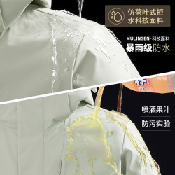 NASA超好看藍色沖鋒衣女外套2025新款秋冬戶外三合一進藏登山服男