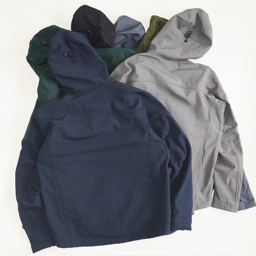 戶外軟殼沖鋒衣防風雨保暖加絨夾克外套機能多口袋秋冬季男裝 戶外軟殼沖鋒衣防風雨保暖加絨夾克外套機能多口袋秋冬季男裝