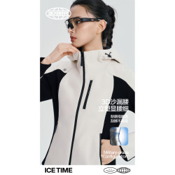 冰川時代女士冰川熱SO羽絨沖鋒衣25C2526秋冬白鴨絨保暖防風衣