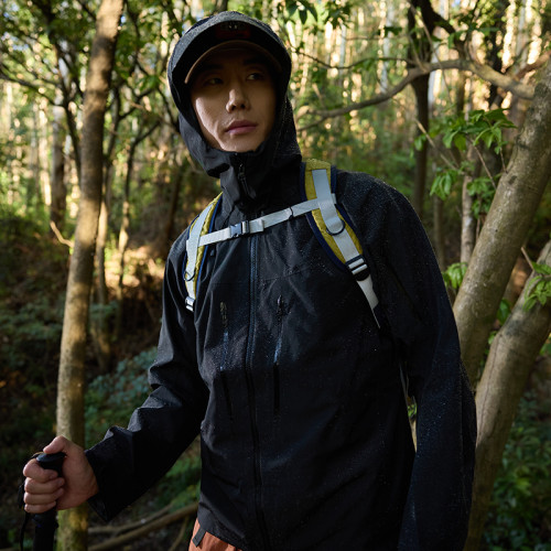 鳥家同款硬殼沖鋒衣暴雨級防水防風男女戶外運動徒步騎行單沖外套