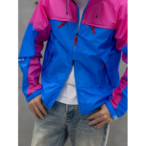 CURRAHEE戶外休閒時尚拼色設計感連帽防風防水沖鋒衣夾克外套 CURRAHEE戶外休閒時尚拼色設計感連帽防風防水沖鋒衣夾克外套